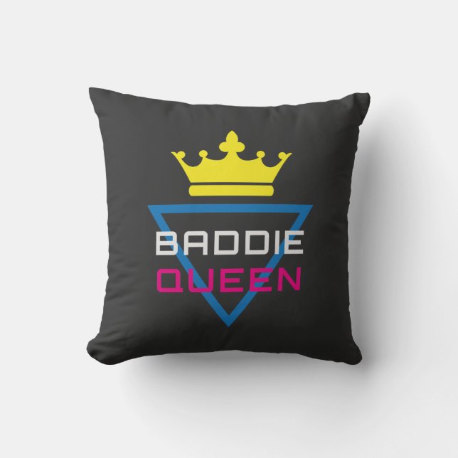 Coussin Baddie Queen Crown Y2K (Recto)