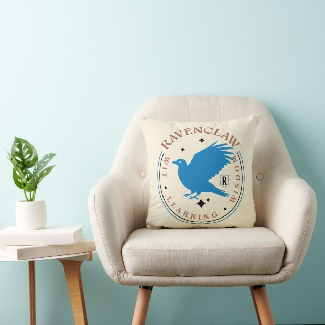 Coussin Badge de fierté de la maison RAVENCLAW™ Blue Eagle (Chaise)