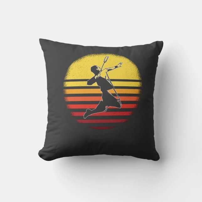 Coussin Badminton Vintage (Recto)