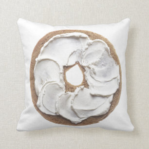 Coussin Bagel avec le fromage fondu
