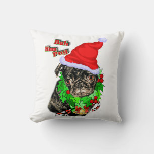 Coussin Bah Hum Carlin Noël