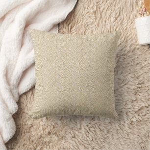 Coussin Baie de Moutarde et Feuille des Années 1940