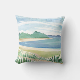 Coussin Baie d'herbe de plage Mer côtière océanique à l'