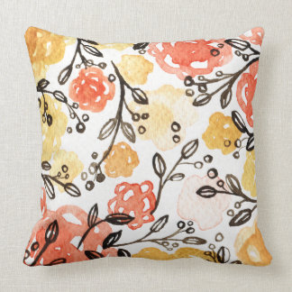 Coussin Baies et floral