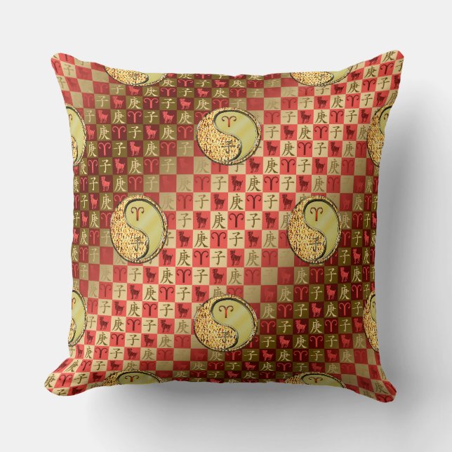 Coussin Baies et rat métallique (Recto)