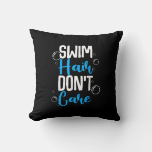 Coussin Baignade amusante Cheveux Pas de soins Cadeau mign