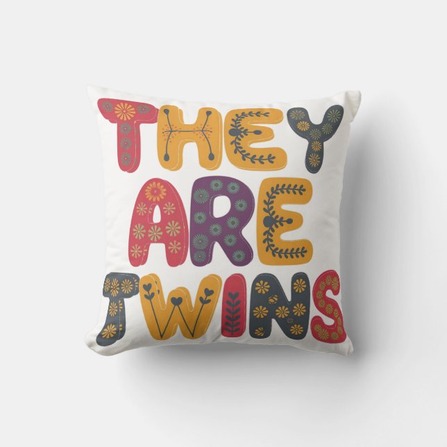 Coussin Bain de jumeaux bébé (Recto)