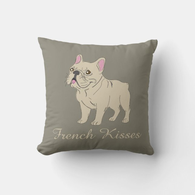 Coussin Baisers Français (Recto)