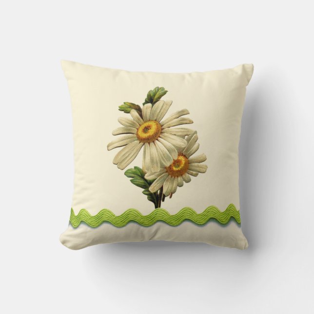 Coussin Baisy vert pâle (Recto)