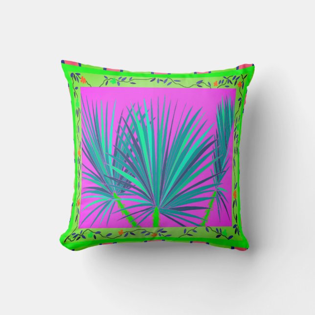 Coussin Baja Palms Lance Pillow (Recto)