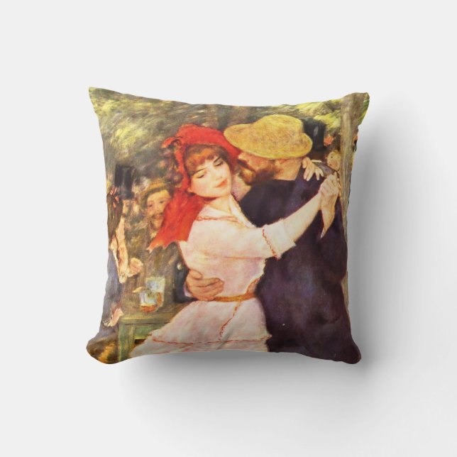 Coussin Bal au Moulin de la GaletteAuguste Renoir (Recto)