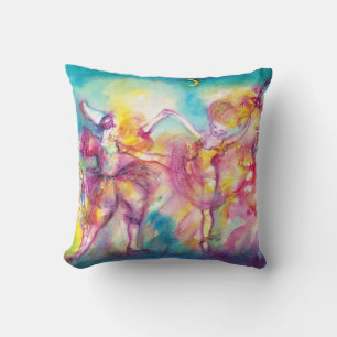 Coussin BAL MASQUÉ,masques de Mardi Gras,Danse,Musique