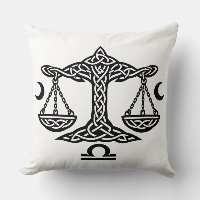 Coussin    Balance de la Balance celtique par BurnsInHell (Recto)
