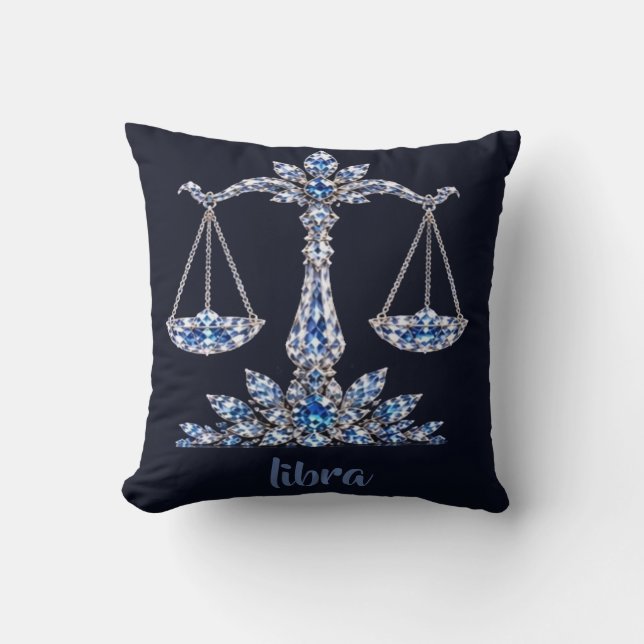 Coussin Balance en cristal d'argent | Collection Luxe (Recto)