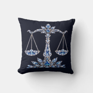 Coussin Balance en cristal d'argent Collection Luxe