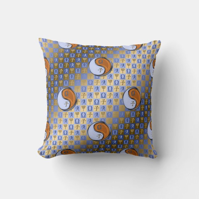 Coussin Balance & Rat de Bois (Recto)