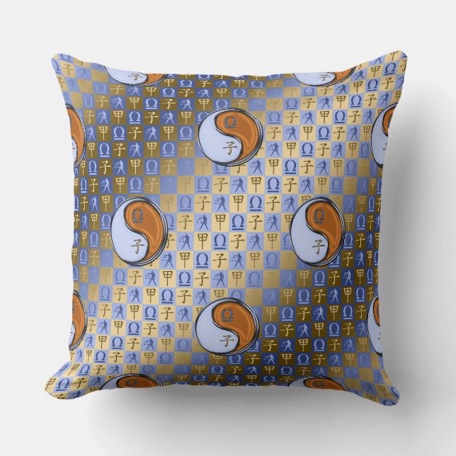 Coussin Balance & Rat de Bois (Recto)