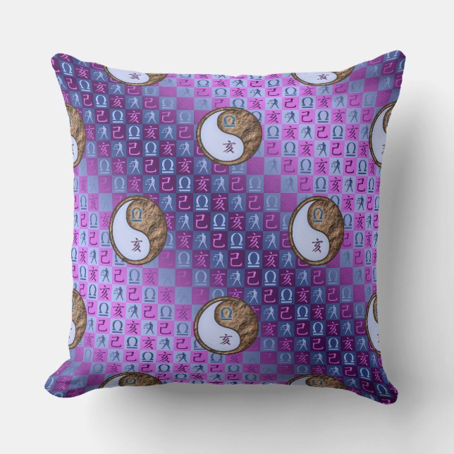 Coussin Balance & Sanglier de Terre (Recto)