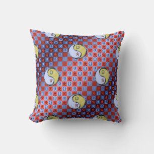Coussin Balance & Tigre de Métal