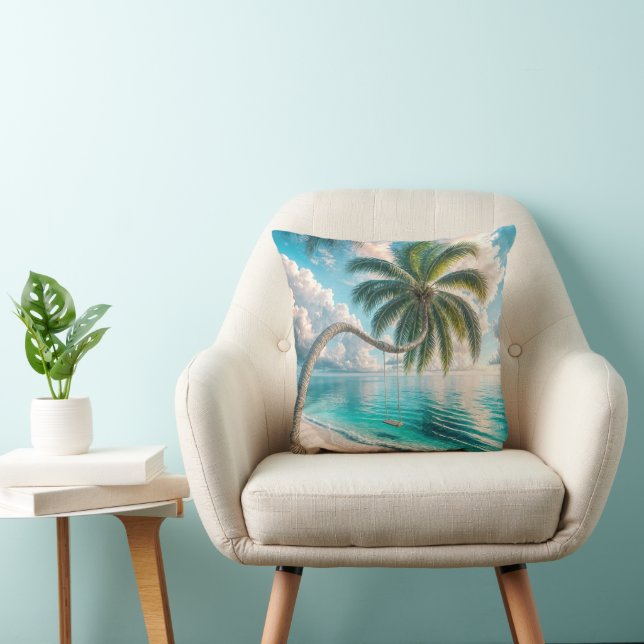 Coussin Balancoire tropicale suspendue à un palmier (Chaise)
