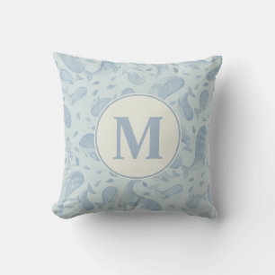 Coussin Baleine à l'aquarelle Paisley Nursery   Mo