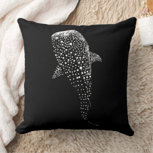 Coussin Baleine de la Nuit Étoilée : Gardien Céleste de l'