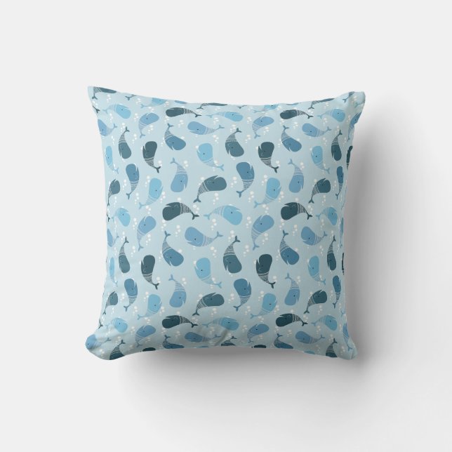 Coussin Baleines (Recto)