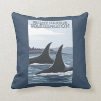 Baleines #1 - port de vendredi, Washington d'orque
