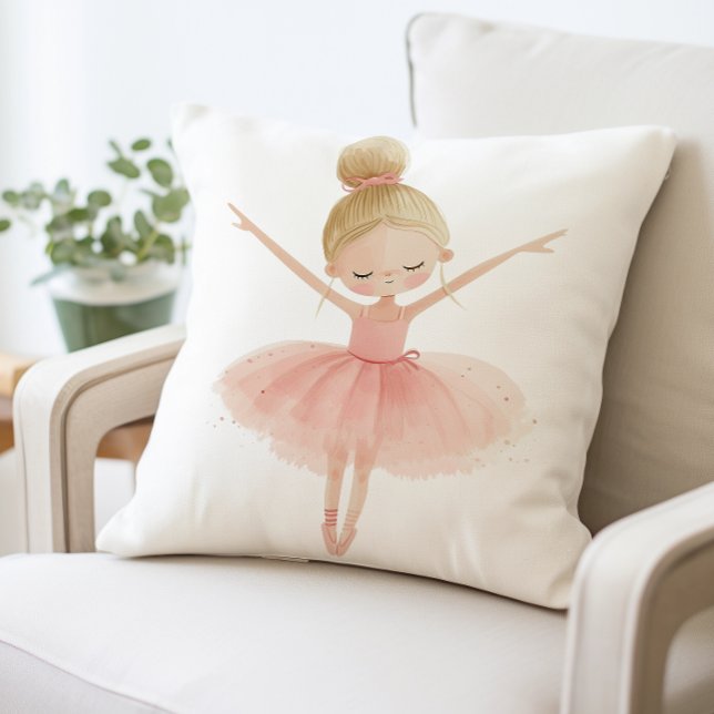 Coussin Ballerina Coussin, danseuse de ballet (Créateur téléchargé)