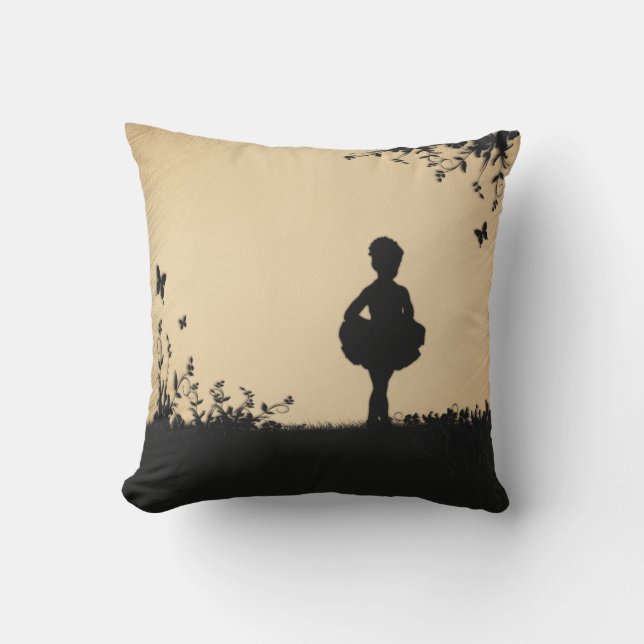 Coussin Ballerina rustique (Recto)