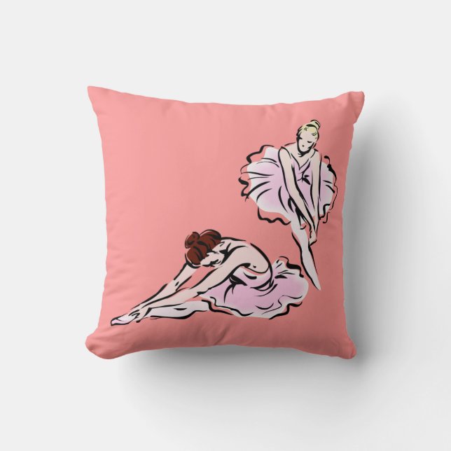 Coussin Ballerinas (Recto)