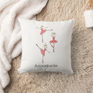 Coussin Ballerine sur mesure Danseuse de ballet