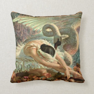 Coussin Ballet de lac swan