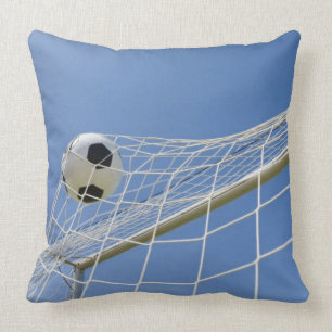 Coussin Ballon de football et but 3