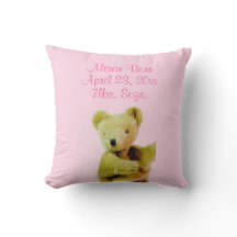 Ballon en forme d'ours en peluche rose pour Baby S