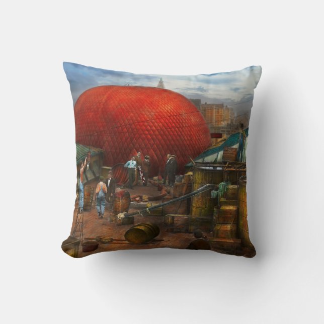 Coussin Ballon - Remplissage de ballons chez Wanamaker - 1 (Recto)