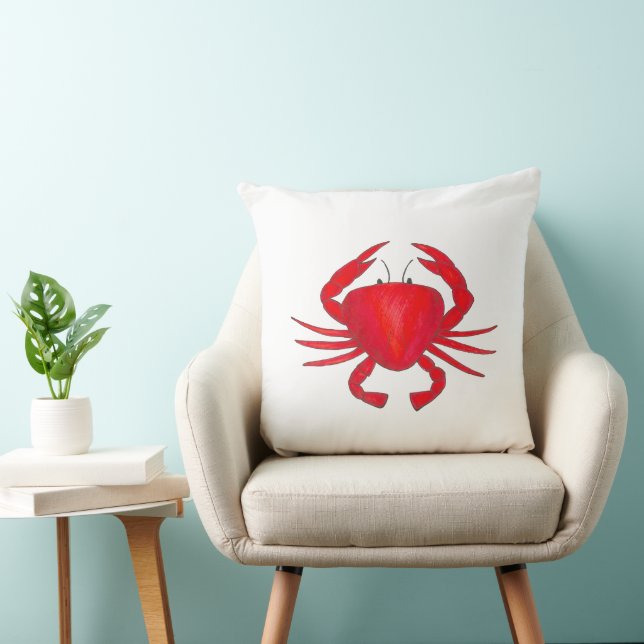 Coussin Baltimore Maryland Chesapeake Bay Crustacé Crabe (Chaise)