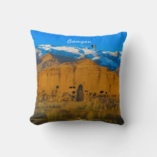 Coussin Bamyan, Afghanistan - Vallée de la falaise du Boud