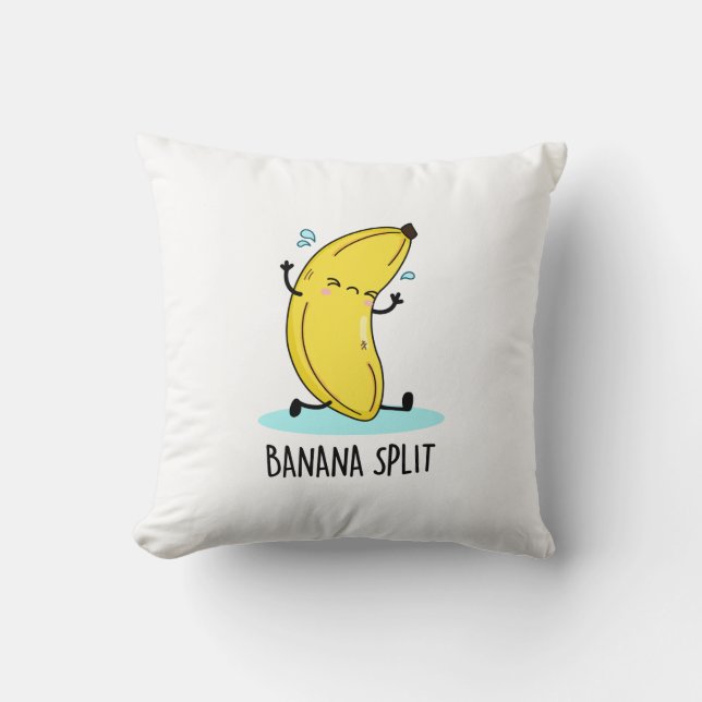Coussin Banana Split Danser Danser Banana Pun (Recto)