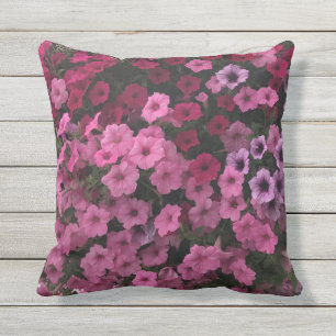 Coussin Banc de jardin pourpre rose Pétunia
