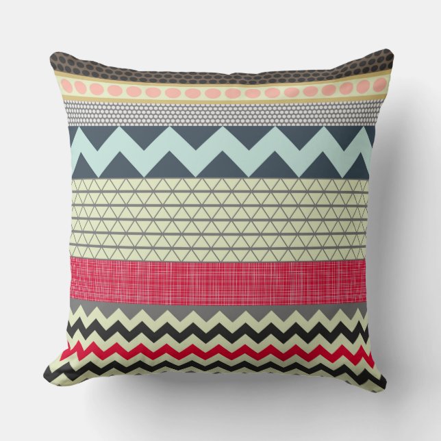 Coussin Bande de beauté de Londres (Recto)