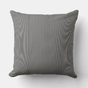 Coussin Bande de prélèvement noir et blanc