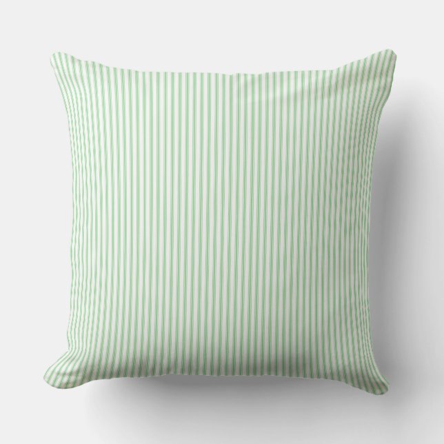 Coussin Bande de prélèvement verte de chaux (Recto)