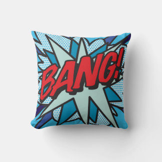 Coussin Bande dessinée BANG !