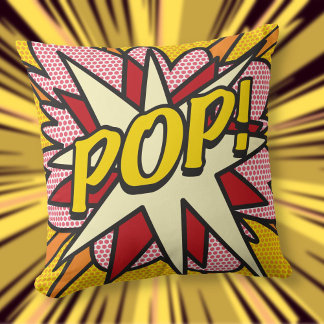 Coussin Bande dessinée POP!