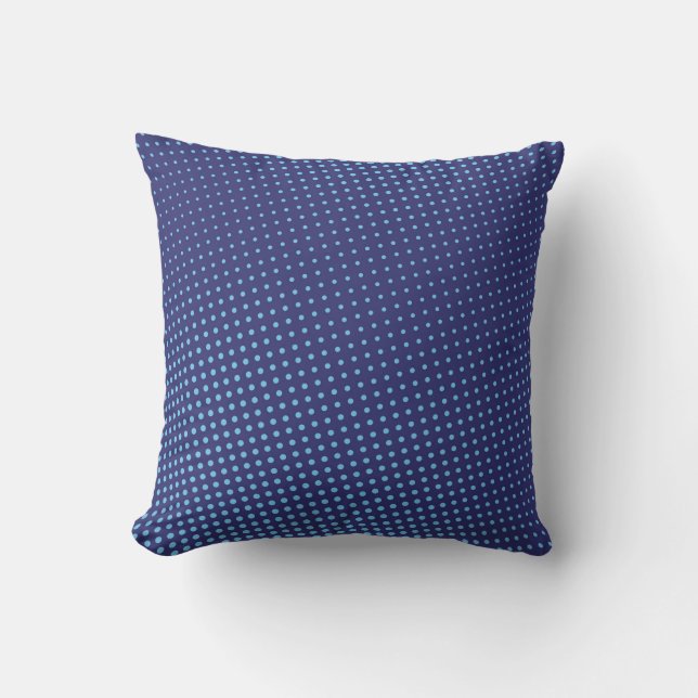 Coussin Bande dessinée pop art mi-teinte arrière - plan vi (Recto)