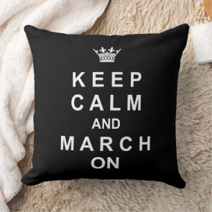 Coussin Bande Marche Gardez Le Calme Et Marchez Le
