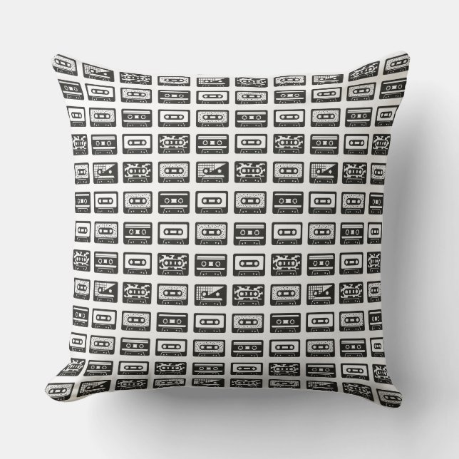 Coussin Bandes Cassette (Recto)