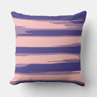 Coussin Bandes de couleurs rétro #47