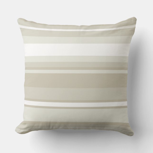 Coussin Bandes de grès (Recto)